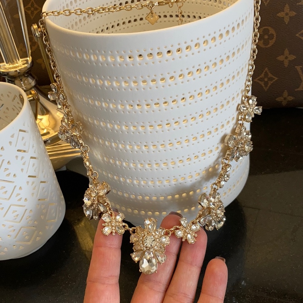 A statement necklace